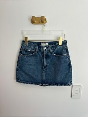 Agolde mini skirt